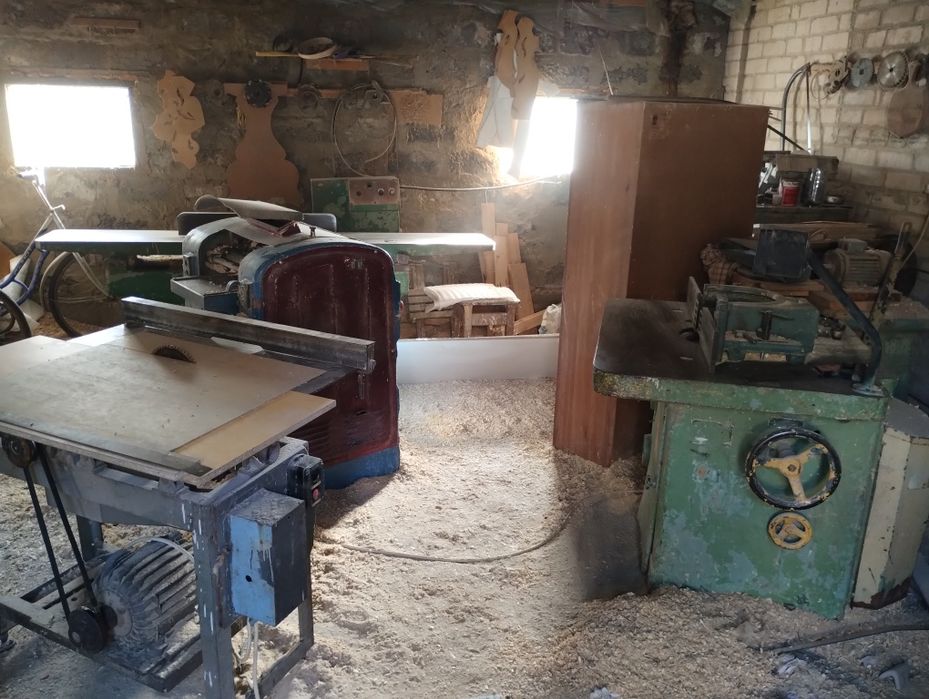 Продам станки  Фуганок   рейсмус  фрезер