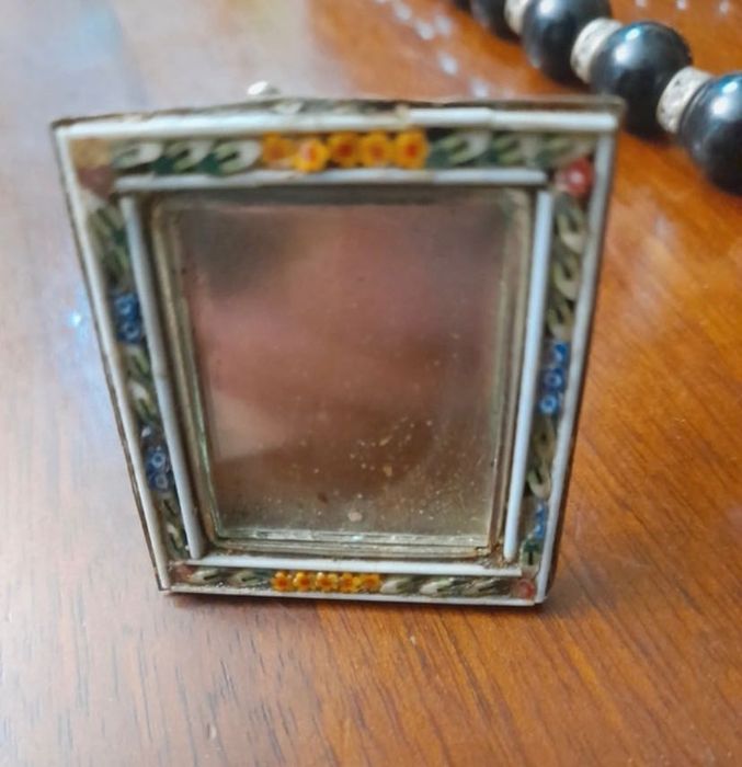 Molduras antigas milefiori em micro-mosaico italiano