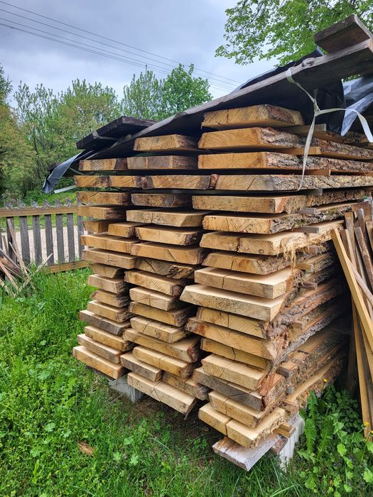 Deski, fryzy foszty dębowe 50 mm Białystok Wygoda • OLX.pl