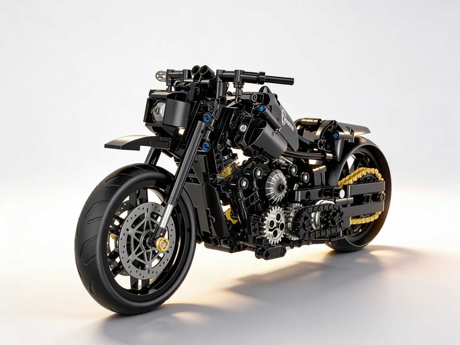 ‼️575 деталей ‼️Мотоцикл Harley Davidson / Конструктор Lego Technic