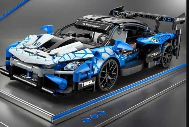 Klocki McLaren Sena GTR sport NA NAPĘD KINSMART 548 szt.
