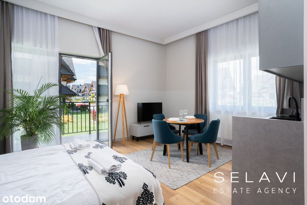 Studio pod AirBnB/Booking w kompleksie hotelowym