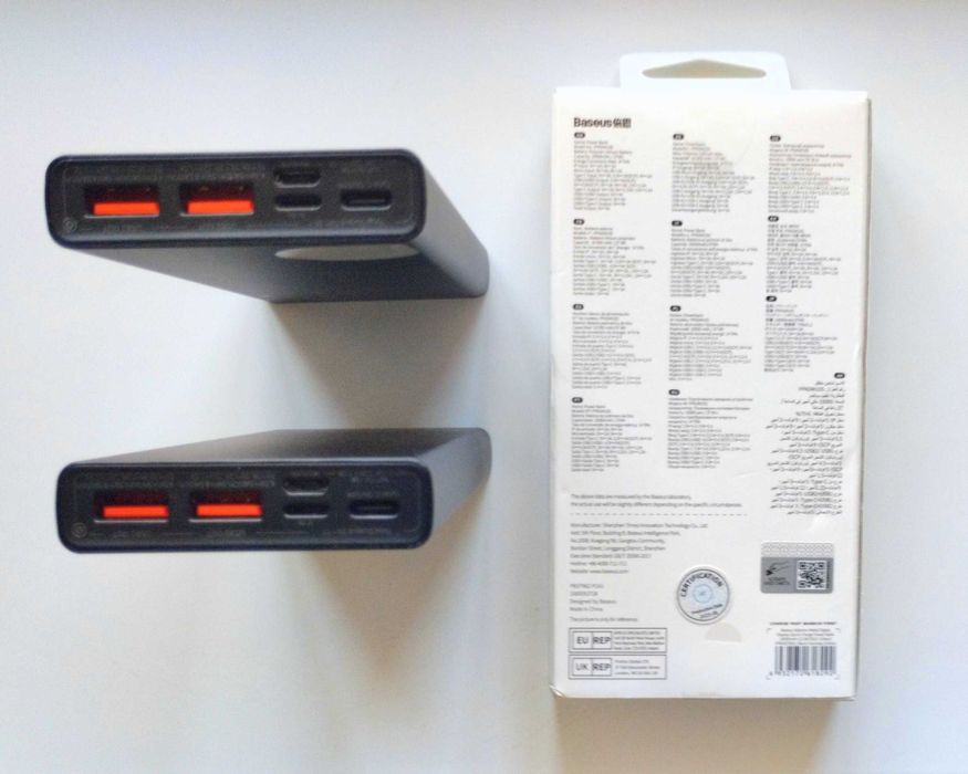 Павербанк Baseus новий легкий оригінал