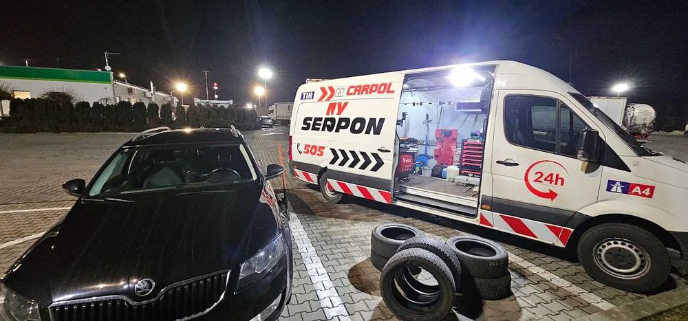 Mobilny Serwis Opon 24H Wulkanizacja A4 POMOC DROGOWA Krapkowice Opole