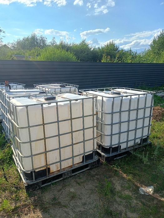 Єврокуби 1000 л (ємність, бак для води, поливу, будівництва)