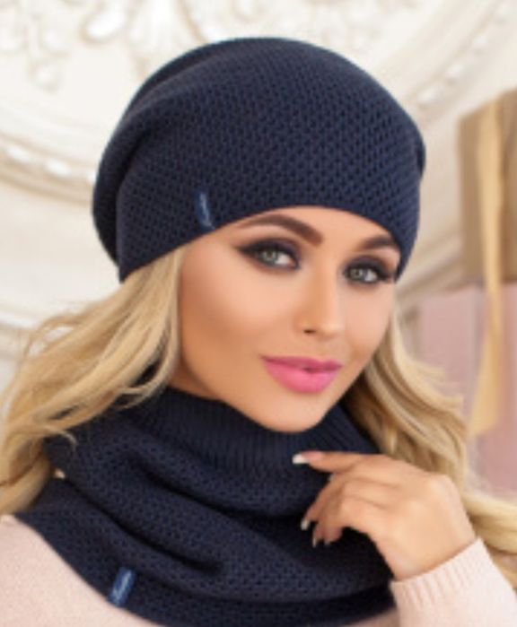 Комплект зимовий.Шапка і баф