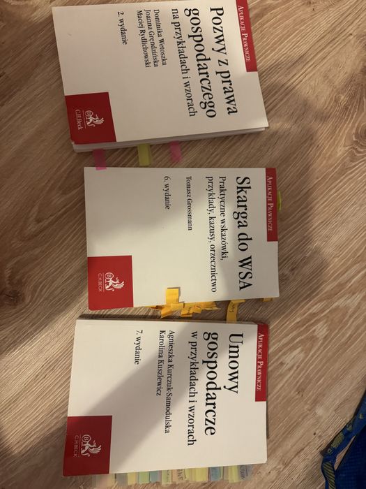 Zestaw książek egzamin radcowski adwokacki