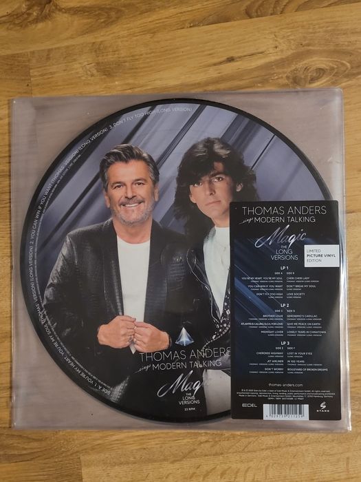 3×LP Thomas Anders sings Modern Talking - Magic The Long Version 2025r