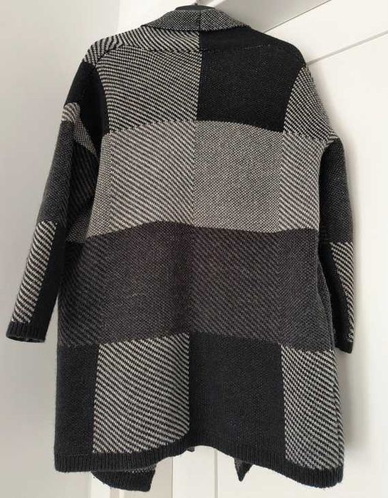 MANGO ciepły sweter kardigan blezer  40 42