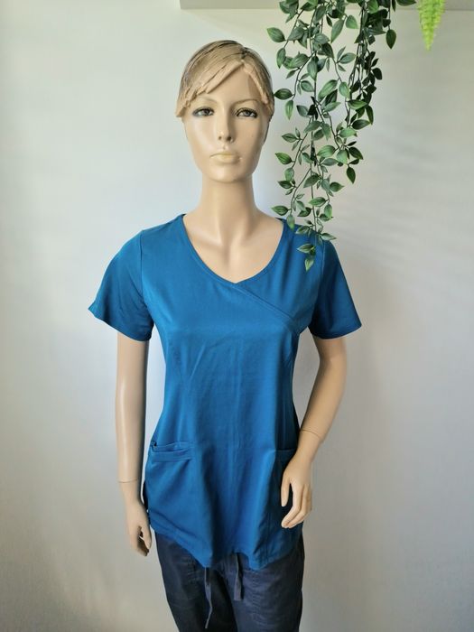 Bluza medyczna elastyczna ciemny turkus Healing Hands S M