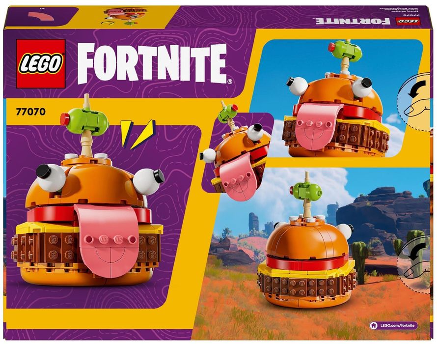 lego, fortnite, burgerownia, burger, 77070, 9+, klocki, budowanie