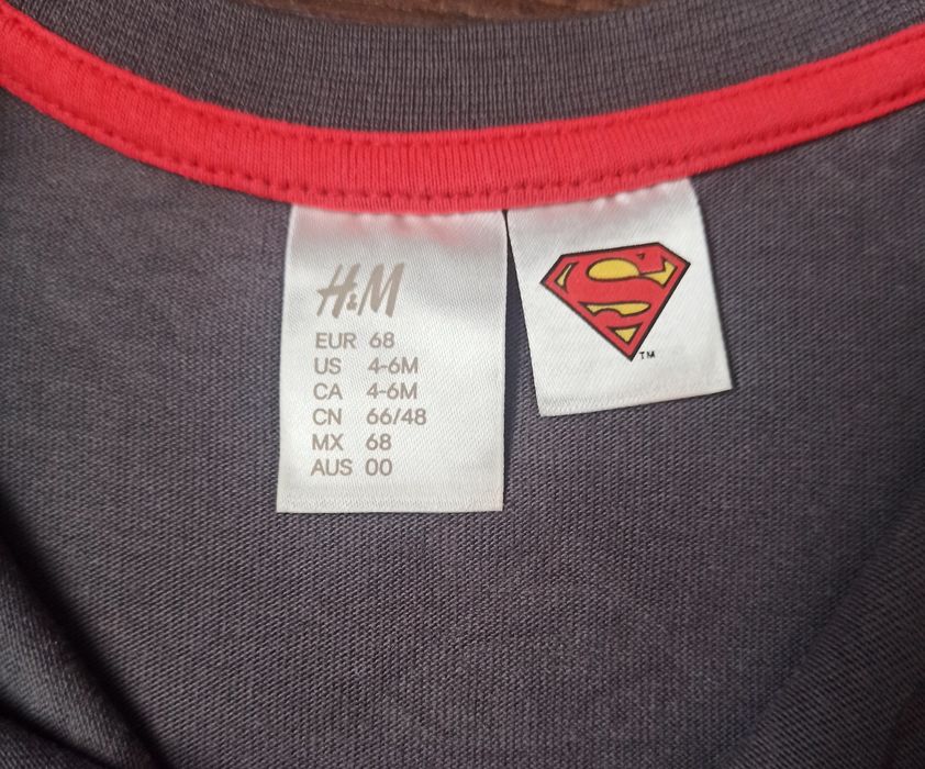 H&M 2-pack rampersów na lato w rozm. 68.