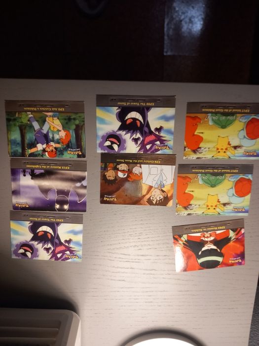 Conjunto de cartas Pokemon Topps 1999/2000 Tv series
Vendo apenas o c