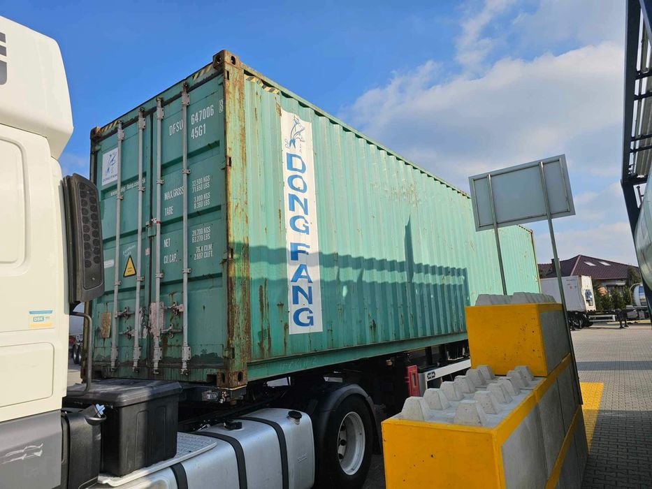 Kontener morski 40HC, 12 metrowy, podwyzszany, cena z transportem