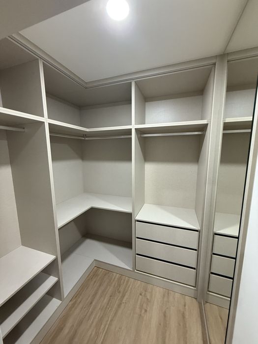 Closet com iluminacao led