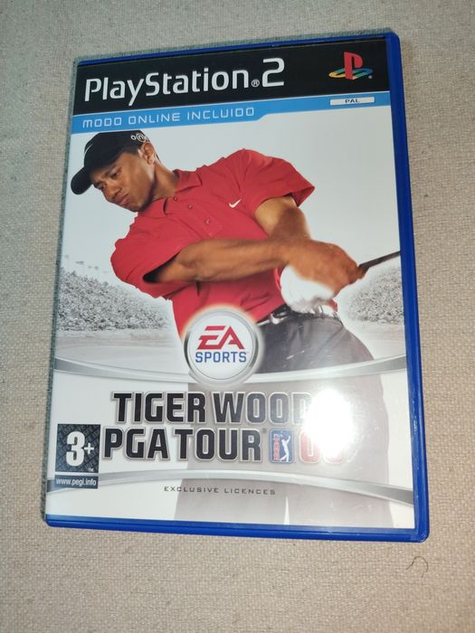 Jogo Playstation 2  do Tiger Wood