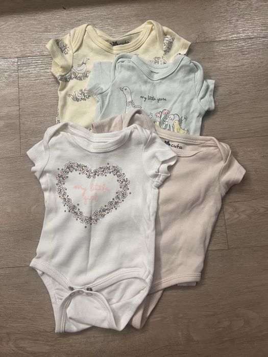 Набір футболочок 4 шт 62 розм