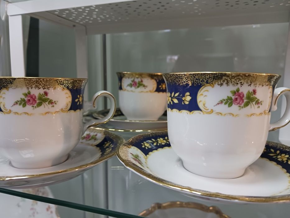 Serwis kawowy Winterling Maria Louise kobalt