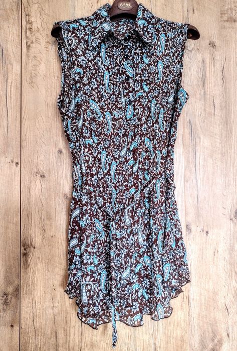 Tunika M-L bluzka z wiązaniem