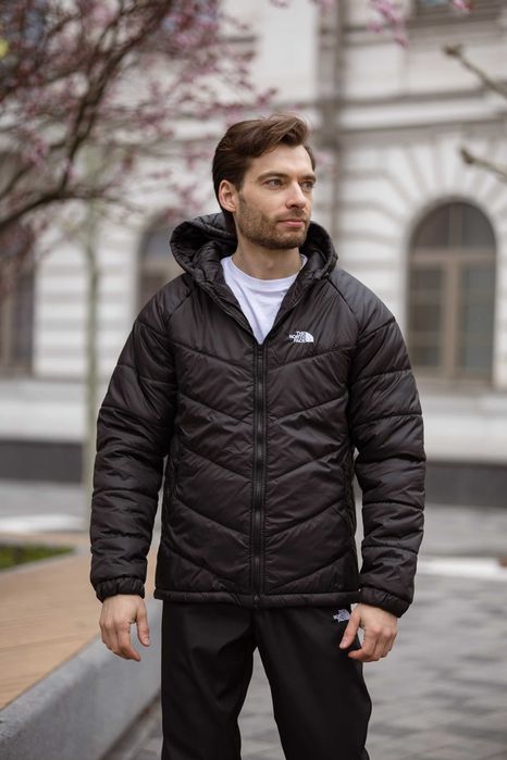 Куртка чоловіча TNF чорна (осінь)