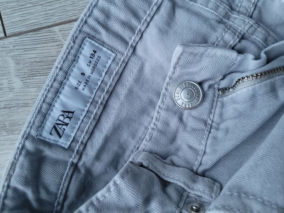 Spodnie ZARA r.134