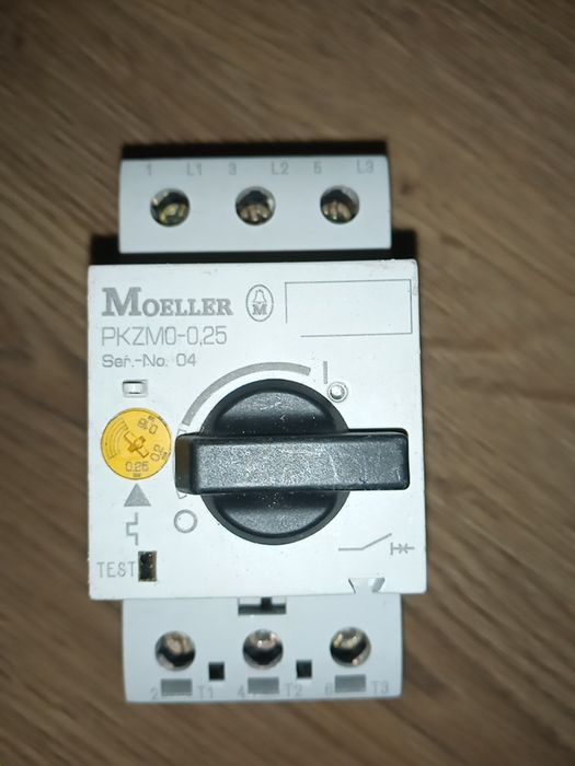 Автомат захисту двигуна Moeller PKZM0-0.25 0.16-0.25A