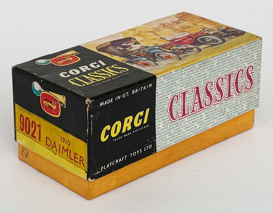 Corgi Classics_1910 DAIMLER Ref.9021 Escala 1/43. Inclui as figuras. Completo, como novo.