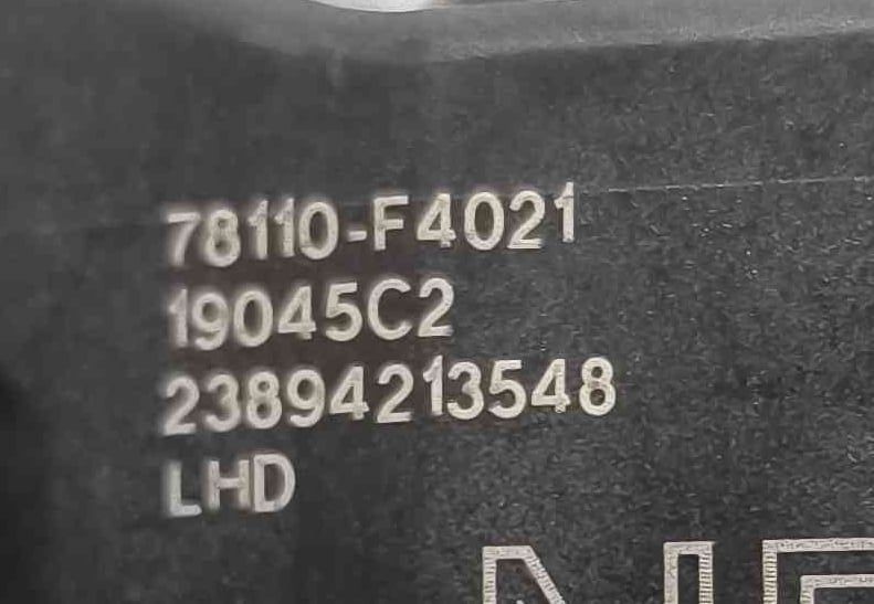 Pedal do Acelerador 78110-F4021 - TOYOTA C-HR