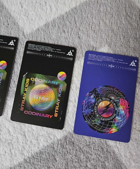 Karty grupowe Stray Kids/ album Oddinary