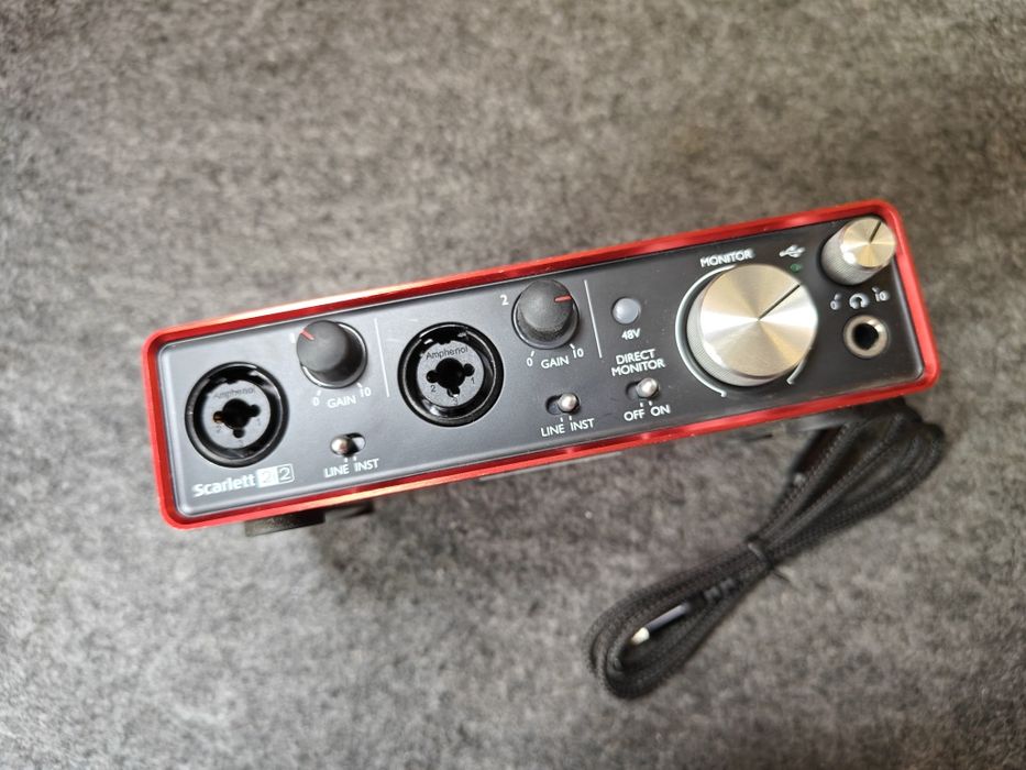 focusrite scarlett 2i2 - Купити студійне обладнання - Ціна на OLX.ua