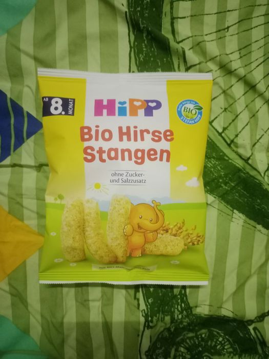 Органічні палички мультизлакові Hipp 8+ дитячі корисний перекус