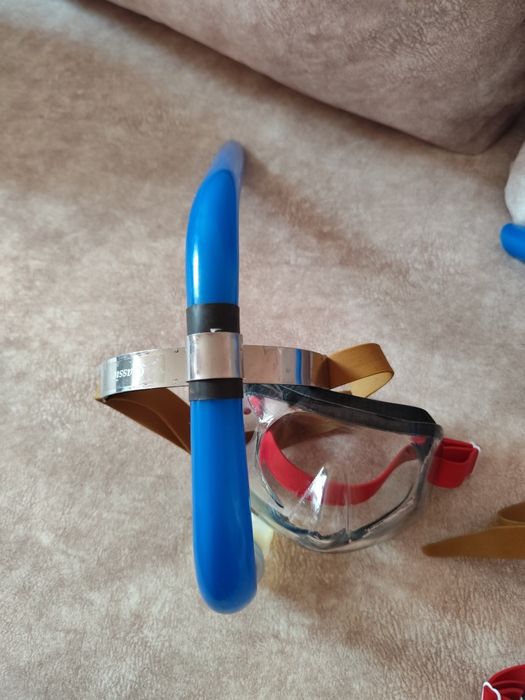 Маска и трубка для подводного плавания