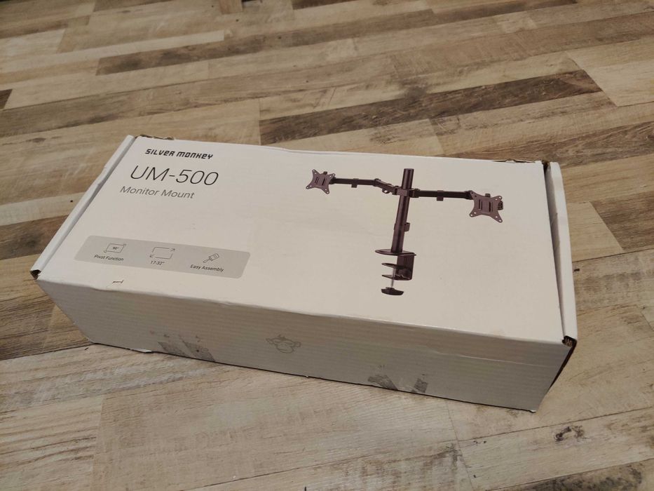 Uchwyt na monitory Silver Monkey UM-500