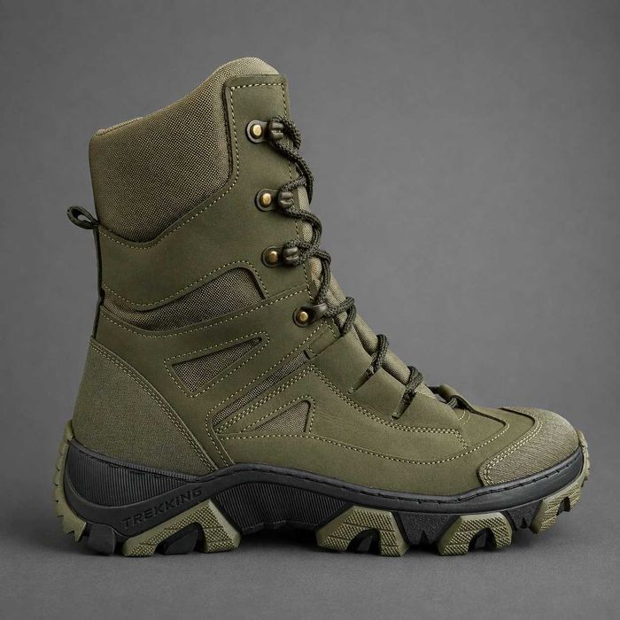 Тактичні берці шкіра Cordura Gore-Tex хутро осінь-зима 40–46