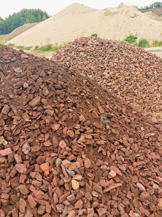 Łupek czerwony, kruszywo