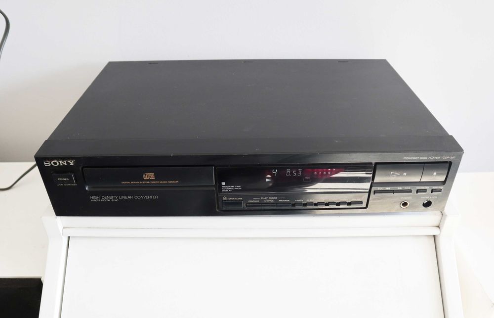 Cd проигрыватель CD SONY CDP-397  SONY CDP-212