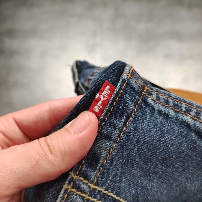 MĘSKIE NOWE Premium Spodnie Jeansy Denim Outlet Levis 511 Classic Logo