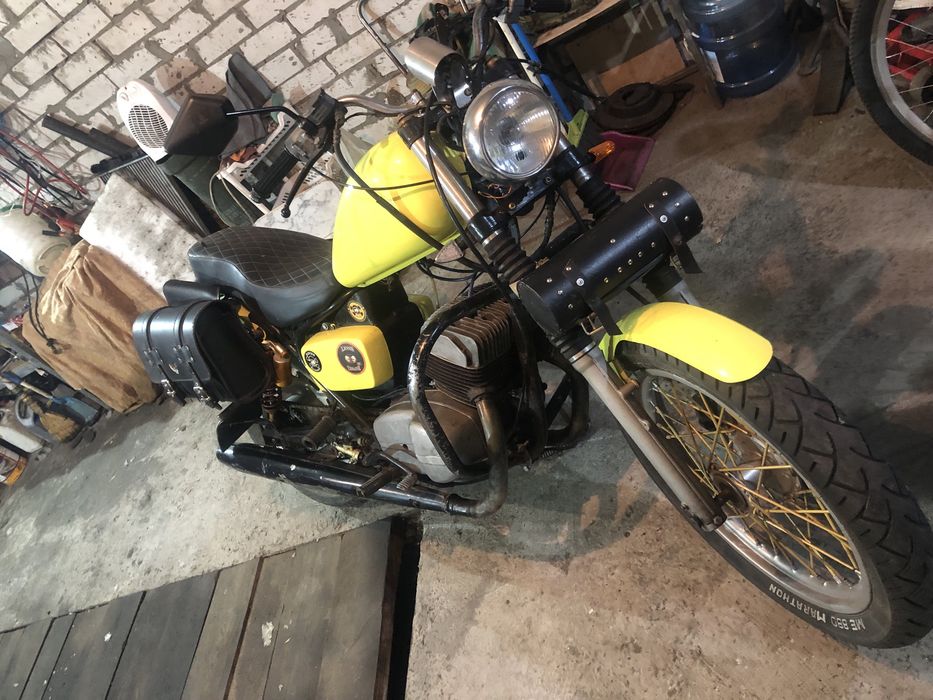 Кастомний мото на базі Cezet 350