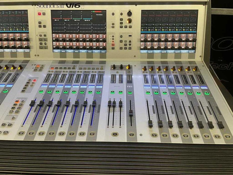 Cyfrowa konsoleta mikserska Soundcraft Vi-600 / Vi-6. Mikser dźwięku