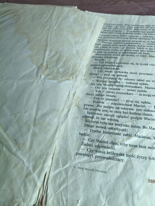 Książka Król Maciuś I ⁵⁸