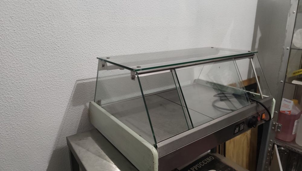 Equipamento para café Vitrine Estufa de quente