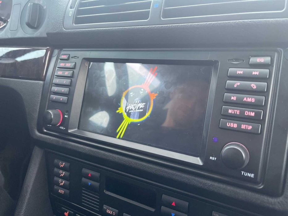 Radio 2din Android 12 BMW E39 X5 wifi Bluetooth gps PROM
