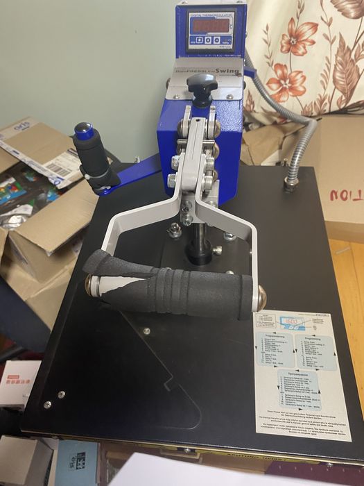 Поворотний термопрес SCHULZE Blue Line Swing 40х50 см