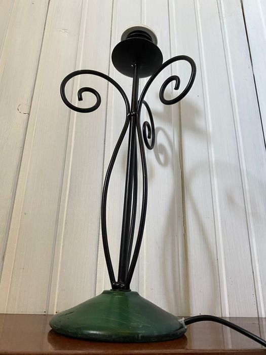 Candeeiro vintage em ferro