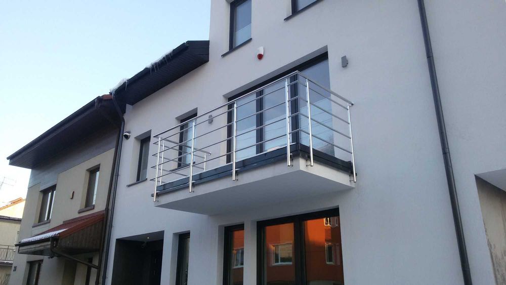 Balustrady ze stali, ocynkowane, nierdzewne, malowane proszkwo