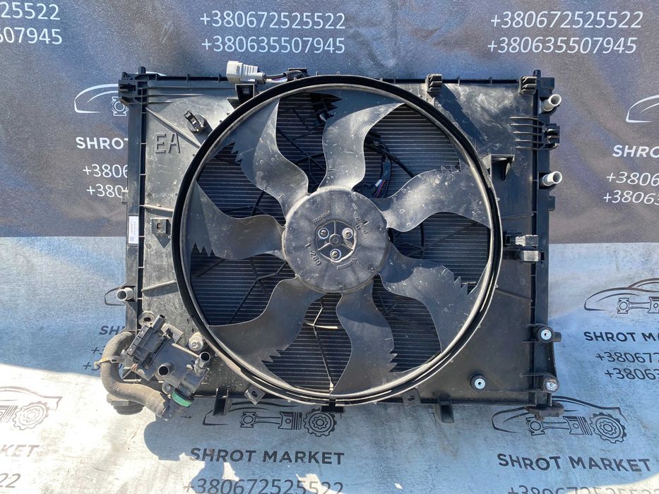 Касета радіатора в зборі вентилятор дифузор Toyota bZ4X Subaru Solterra 2022-2026 GZ2226000012