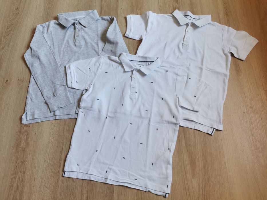 3x Polo dla chłopca 140