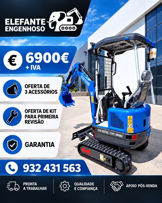 Mini-Giratória de 1 ton
