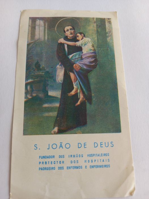 Santinhos antigos de Santo António e outros