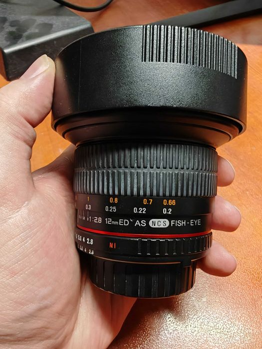 Obiektyw Samyang 12 mm f/2.8 ED AS NCS Fish-eye (NIKON F, Full-Frame)